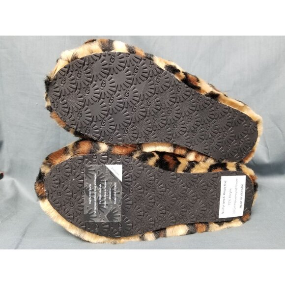 UGG Australia Girls Fluff Yeah Slippers Slide Spotty Size 2 NEW NO BOX! - Picture 11 of 11